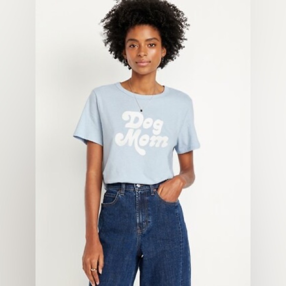 Old Navy XXL Dog Mom short sleeve tee NWT - Picture 1 of 4